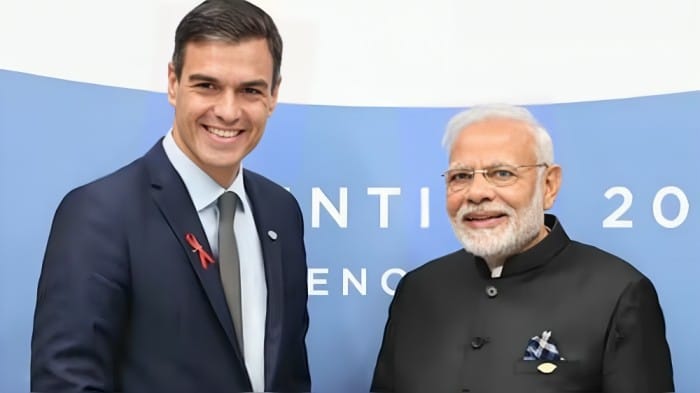 PM Narendra Modi and Spain’s PM Pedro Sánchez inaugurated the Tata-Airbus C295 aircraft facility in Vadodara, Gujarat.