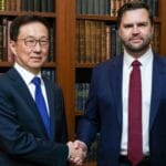 US Vice President-elect JD Vance met Chinese Vice President Han Zheng on Sunday