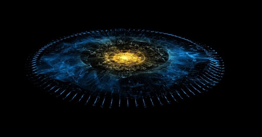 Ripple-like distortions across spacetime representing the Ripple Universe Theory